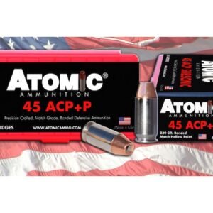 45 ACP +P 230 GRAIN BONDED JACKETED HOLLOW POINT BOX OF 50